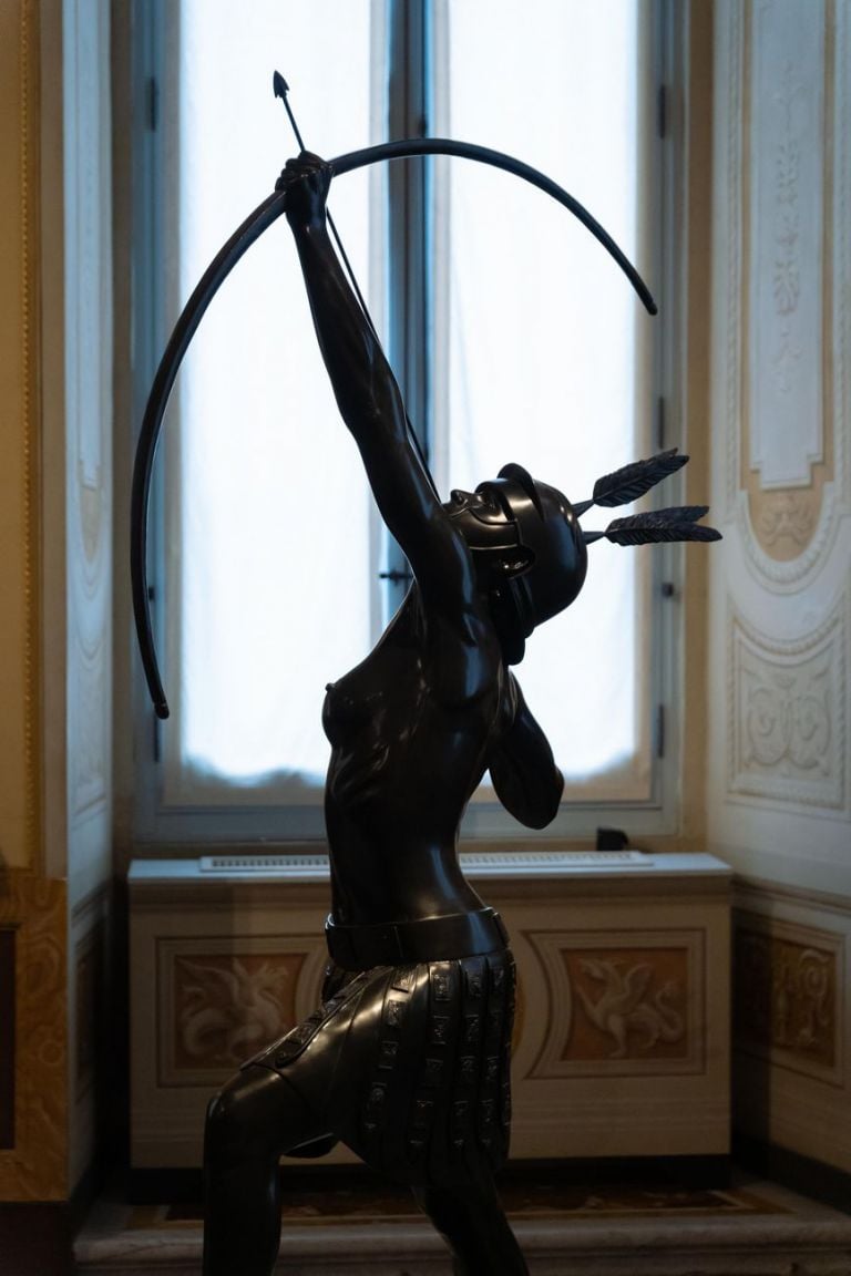 Damien Hirst. Archaeology now. Exhibition view at Galleria Borghese, Roma 2021. Photo Riccardo Pompili