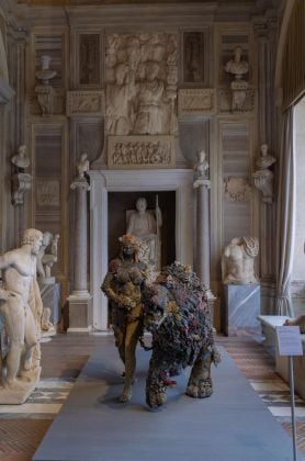 Damien Hirst. Archaeology now. Exhibition view at Galleria Borghese, Roma 2021. Photo Riccardo Pompili