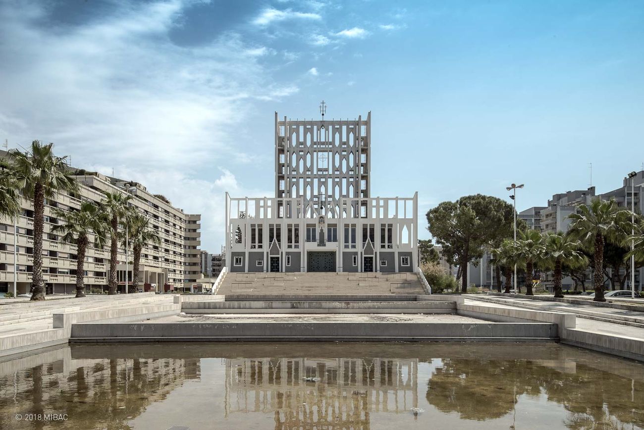 Gio Ponti, Concattedrale Grande Madre di Dio, Taranto, 1964-70. Photo A. Lanzetta © 2018 MiBAC