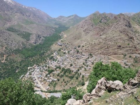 Hawraman Uramanat Takht Village in Kurdistan © Hamid Binaei Faa, dal sito Unesco