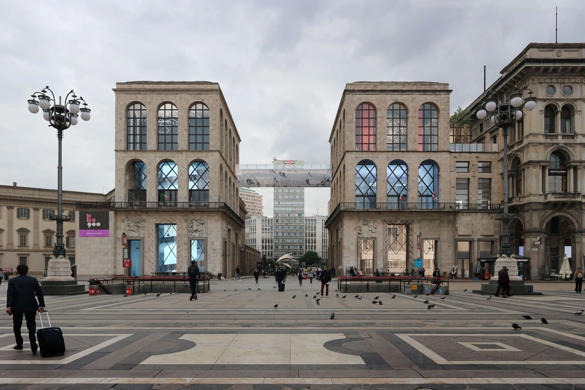 Il Museo del Novecento di Milano nel progetto vincitore del Concorso Internazionale di Progettazione Novecentopiùcento Credits LEVEL Creative Studio