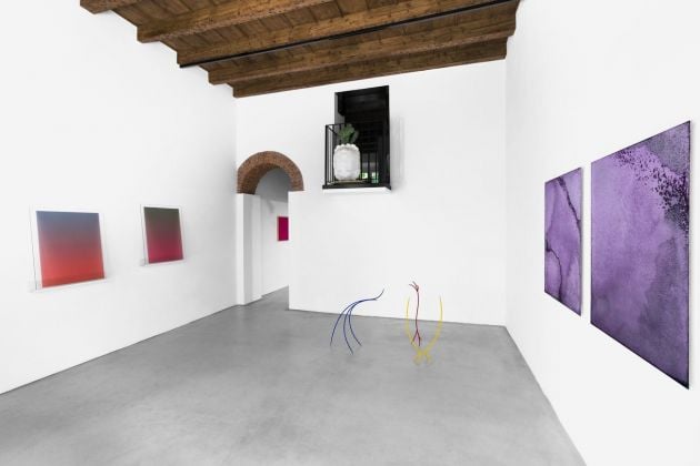 Incontri sensibili. Luca Petti. Installation view at Villa Contemporanea, Monza 2021. Photo t space studio