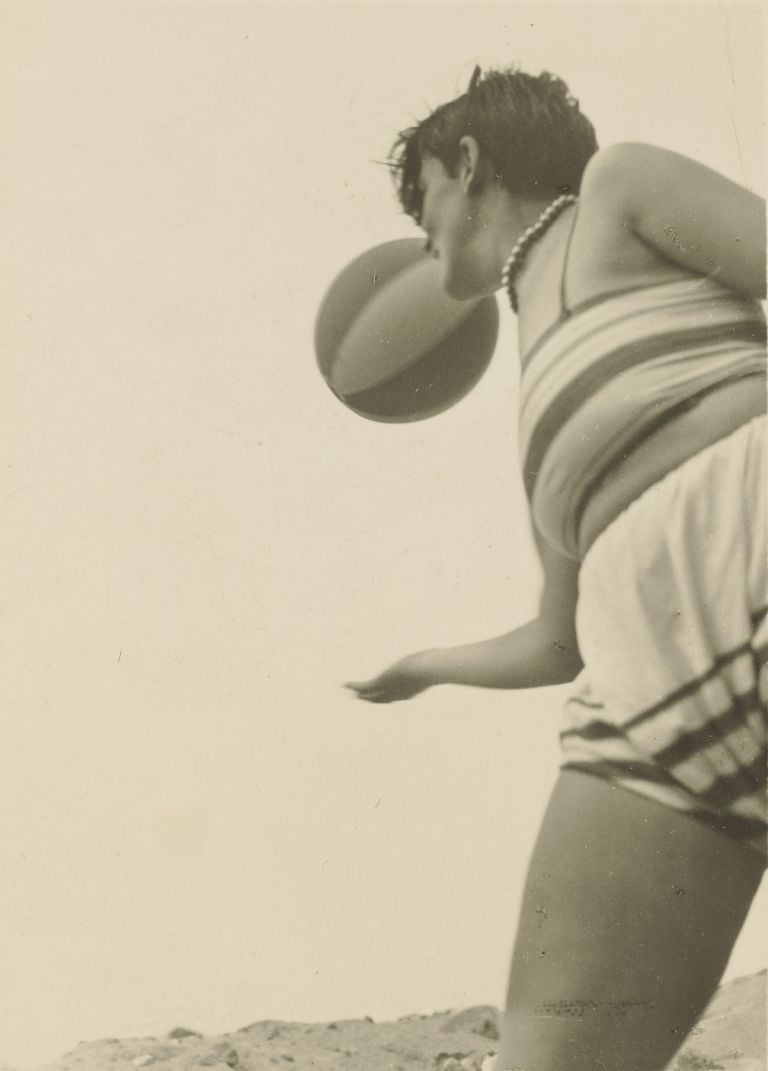 Female Student with Beach Ball; Irene Bayer-Hecht (American, 1898 - 1991); about 1925