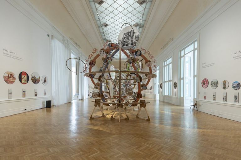 Izaskun Chinchilla. Cosmowomen. Installation view at La Galleria Nazionale, Roma 2021. Photo Monkeys Video Lab