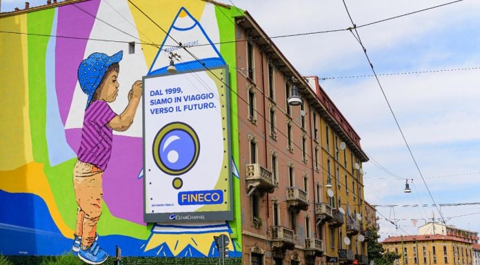 Due nuove opere di street art al quartiere Nolo di Milano. Merito di Fineco
