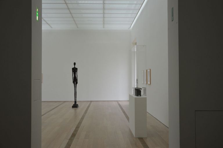 Natureculture. Exhibition view at Fondation Beyeler, Riehen Basilea 2021. Alberto Giacometti. Photo © Marco Enrico Giacomelli