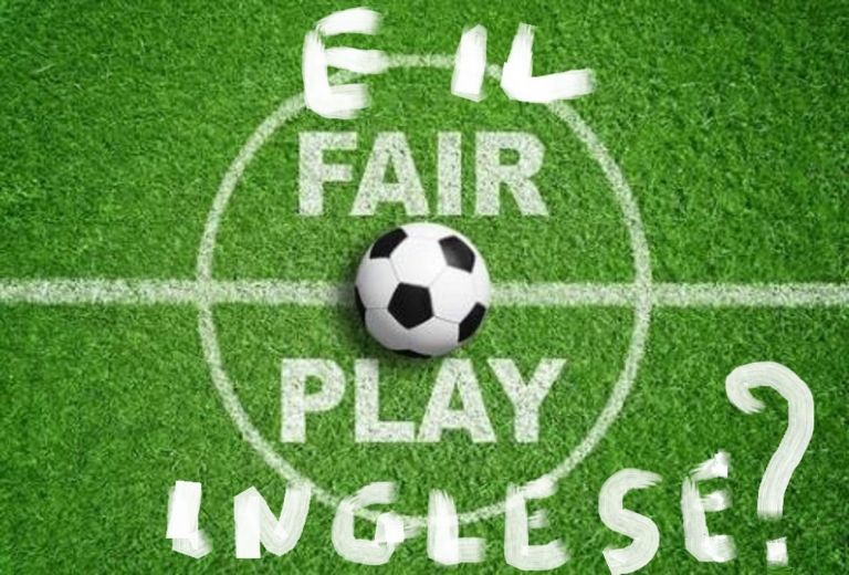 Pino Boresta, E il Fair Play inglese?, opera digitale