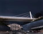 Progetto del ponte Belvedere all'Aquila