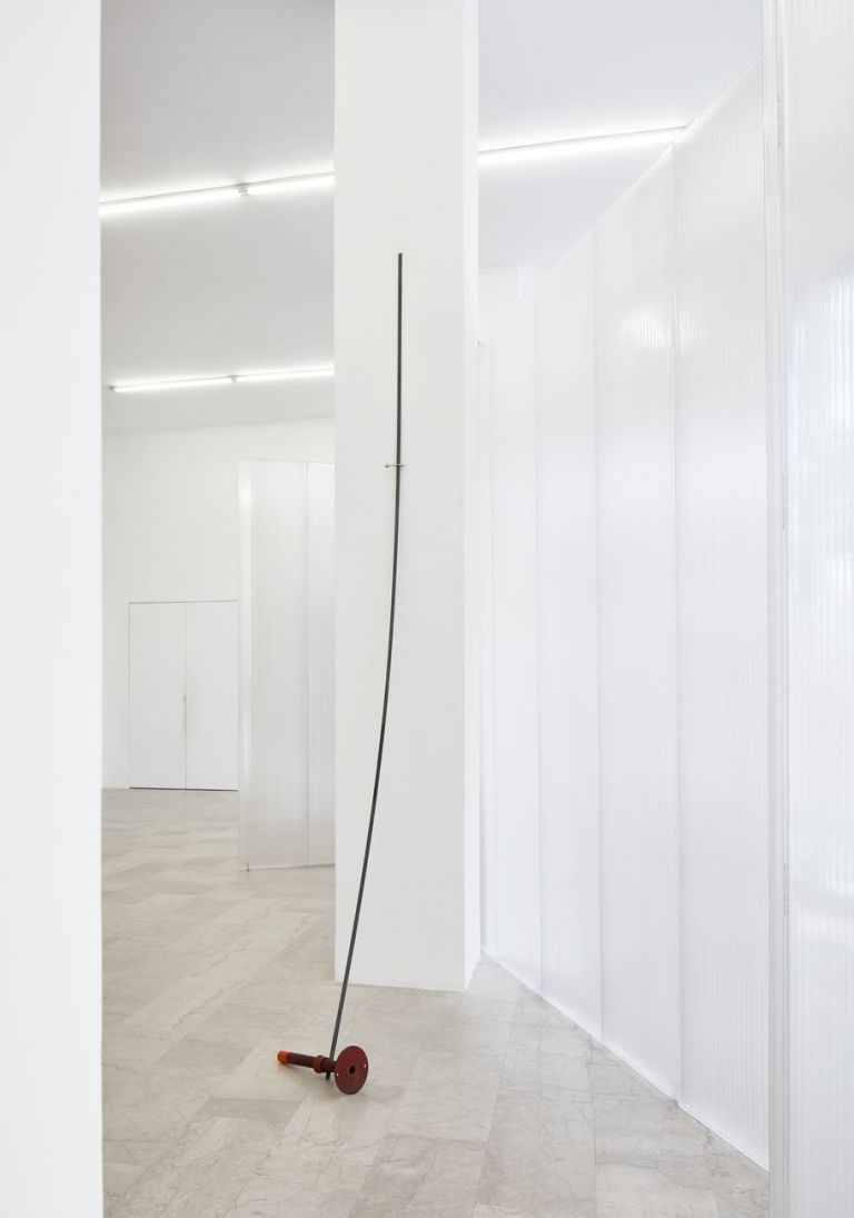 Resonance, Riccardo Baruzzi & Pieter Vermeersch, installation view at P420, Bologna 2021. Photo C. Favero