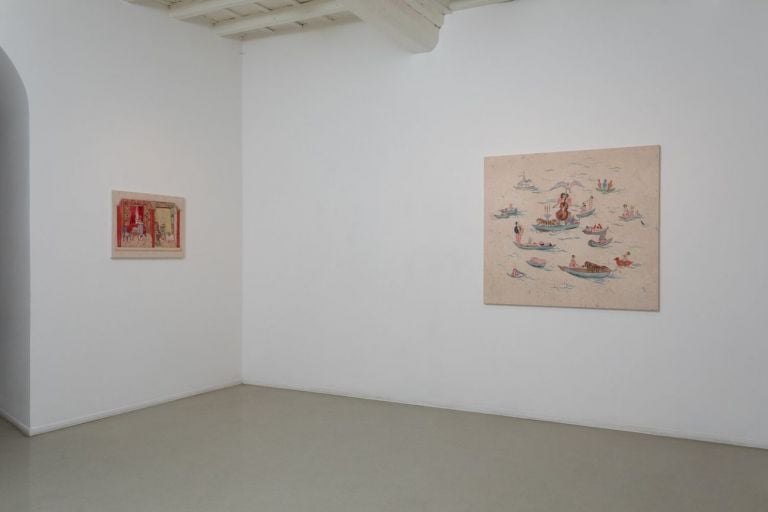 Shafei Xia. Exhibition view at Francesca Antonini Arte Contemporanea, Roma 2021