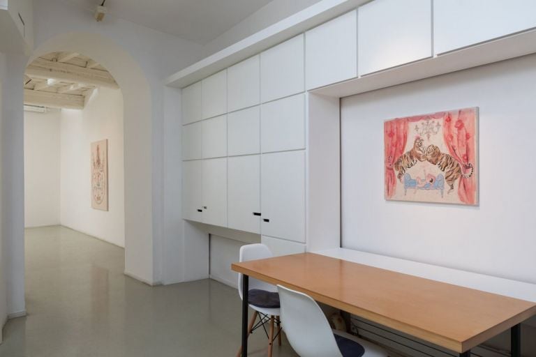 Shafei Xia. Exhibition view at Francesca Antonini Arte Contemporanea, Roma 2021