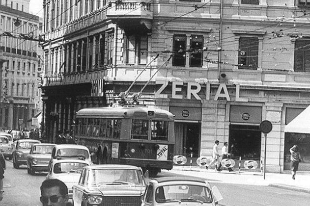 Una via di Trieste negli anni '60