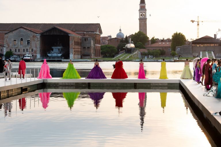 Valentino des Ateliers, la sfilata alle Gaggiandre di Venezia