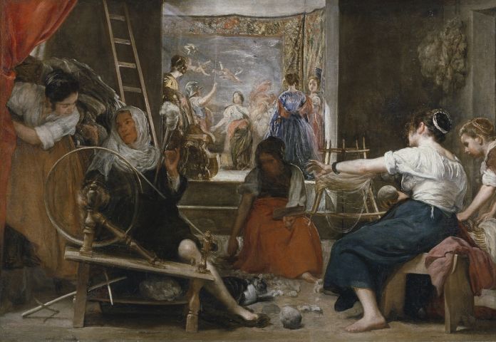 Velazquez, Le Filatrici, Museo del Prado, Madrid