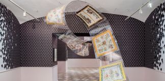 Vittorio Accornero – Edina Altara. Gruppo di famiglia con immagini. Exhibition view at Museo MAN, Nuoro 2021