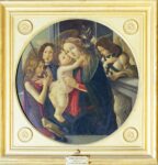 Sandro Botticelli, Madonna col Bambino, San Giovannino e gli Arcangeli Michele e Gabriele, 1485 c. Firenze, Gallerie degli Uffizi, Palazzo Pitti, Galleria Palatina e Appartamenti Reali. Gabinetto Fotografico delle Gallerie degli Uffizi