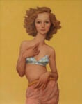 John Currin, Pellettiere, 1996. Laura and Stafford Broumand Collection