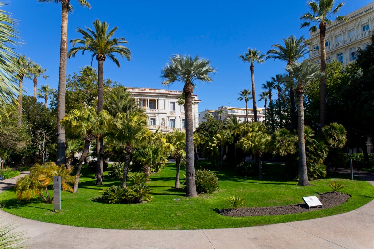 Jardin sud de la Villa Masséna