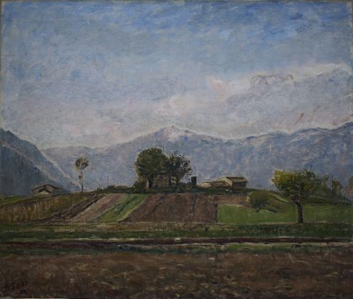 Arturo Tosi, Agro di Rovetta, 1924. Courtesy Galleria Ricci Oddi, Piacenza