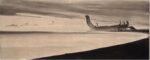 Duilio Cambellotti, Allegoria del Circello La nave salpa, dalla serie Visioni del Circeo, 1921 22, china acquerellata su carta