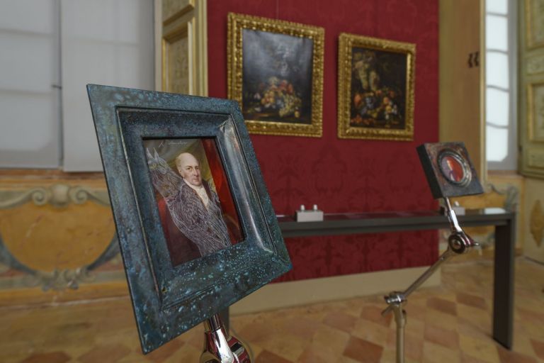 Fabrizio Cotognini. The Flying Dutchman. Exhibition view at Musei Civici di Palazzo Buonaccorsi, Macerata 2021. Photo Giorgio Benni