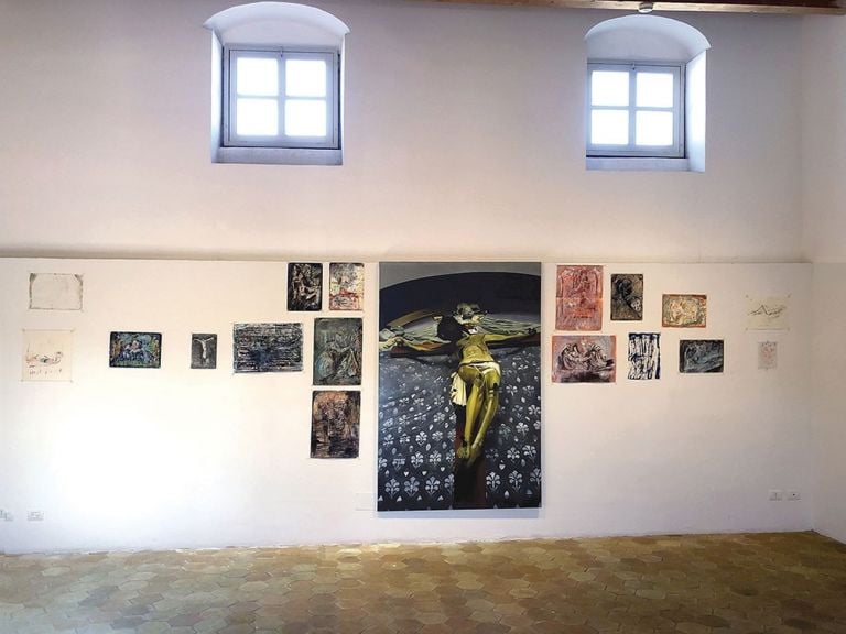 Francesco Lauretta. In questa luce. Exhibition view at Galleria Palazzo Nicolaci, Noto 2021