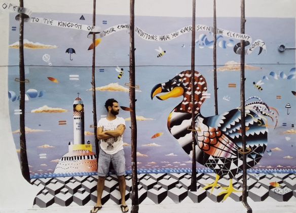 Giorgio Casu, Dodo, murale, Miami, Florida, 2012