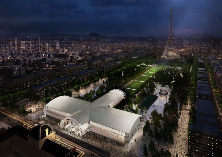Grand Palais Ephémère, Parigi © Wilmotte & Associés Architectes
