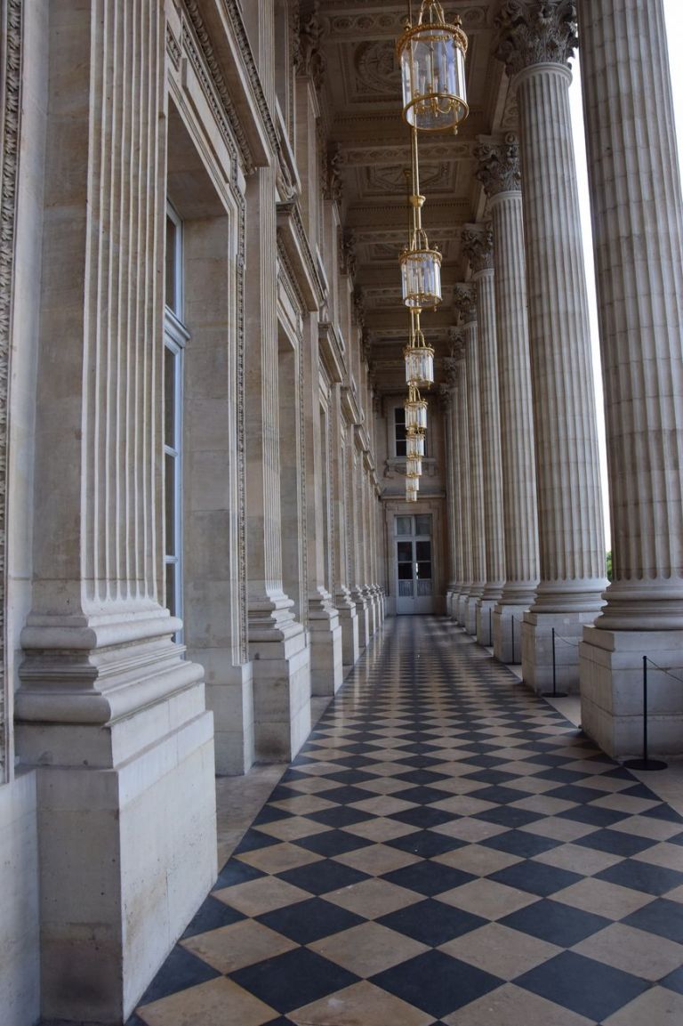 Hôtel de la Marine, Parigi. La loggia © Photo Dario Bragaglia