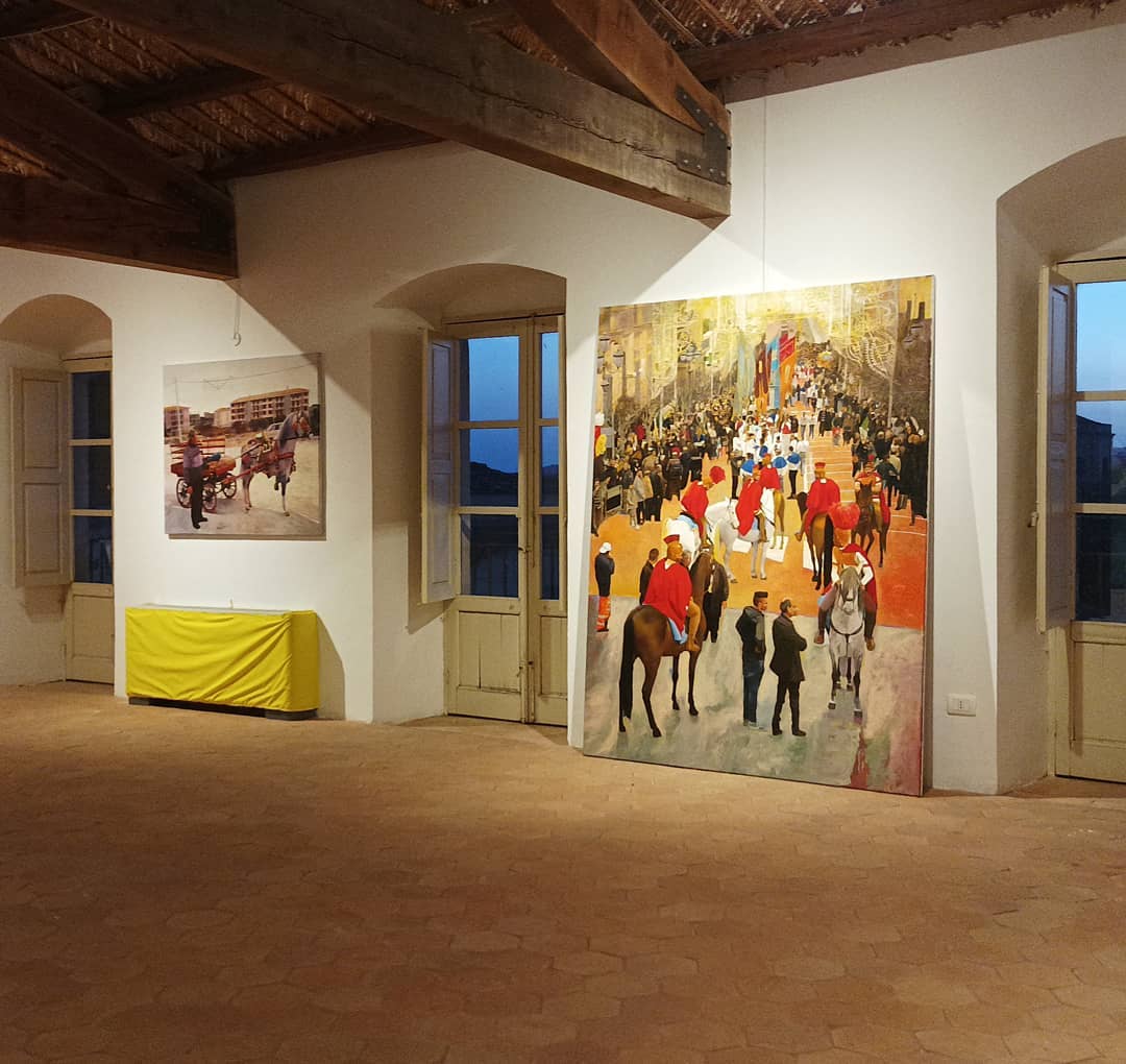 In questa luce, mostra di Francesco Lauretta alla Galleria Palazzo Nicolaci di Noto