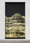 Matteo Montani, Open Eye Il Risveglio, 2021, polvere di bronzo emulsionata su carta nera, cm 280x150