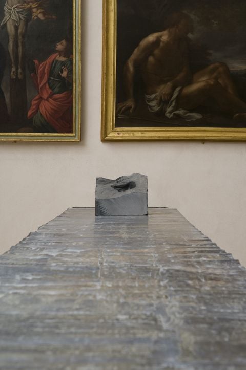 Michelangelo Galliani, _Principio e destino_, 2012 (dettaglio)