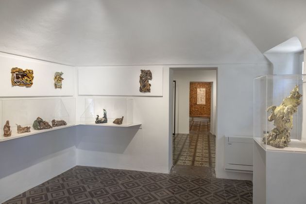 Museo della scultura del ’900 sardo. Installation view at Spazio Ilisso, Nuoro 2021, Photo Spazio Ilisso