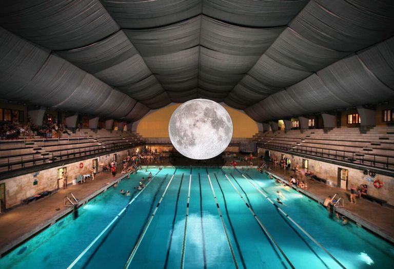 Museum of the Moon by Luke Jerram. Milanosport, 2019. Photo by Andrea Cherchi