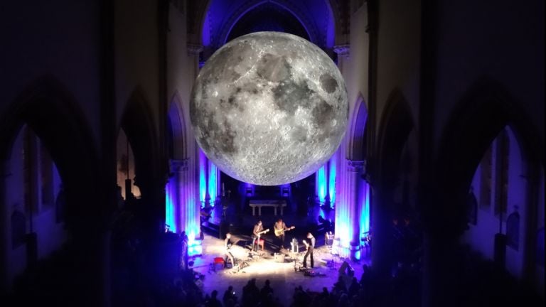 Museum of the Moon by Luke Jerram. OORtreders Festival, Belgium, 2016