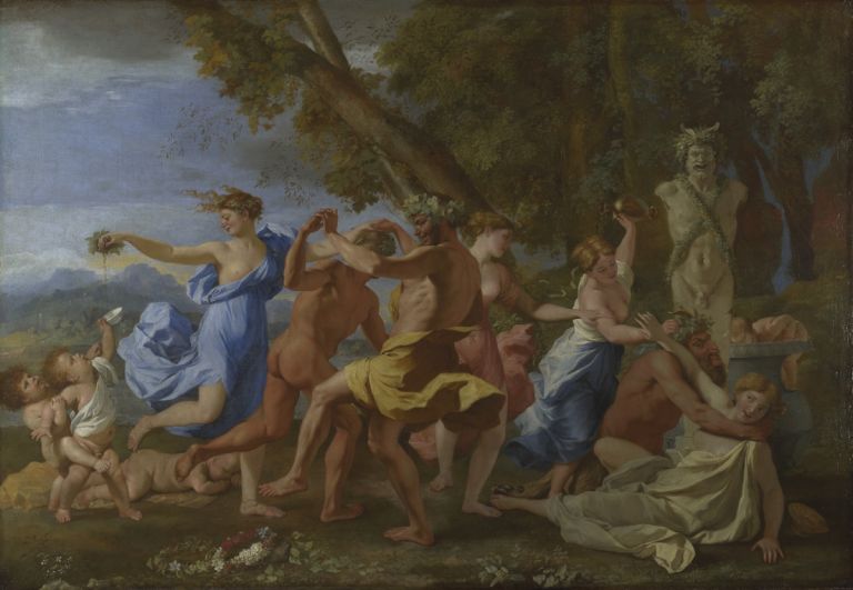 Nicolas Poussin, A Bacchanalian Revel before a Term, 1632 3 © The National Gallery, London