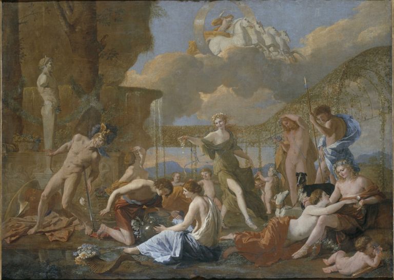 Nicolas Poussin, The Empire of Flora, 1630-1 Gemäldegalerie Alte Meister, © bpk Staatliche Kunstsammlungen Dresden photo Elke Estel Hans-Peter Klut