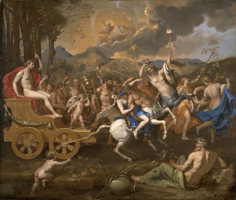 Nicolas Poussin, The Triumph of Bacchus, 1635-6,© Image courtesy of The Nelson-Atkins Museum of Art, Media Services Photo John Lamberton