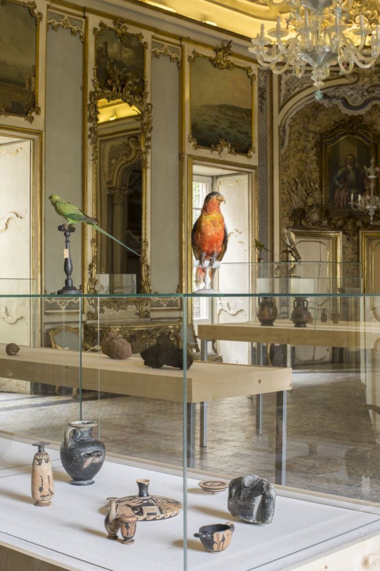 Renato Leotta. Mondo. Museo Archeologico del Reale. Exhibition view at Palazzo Biscari, Catania 2021. Courtesy of the artist. Photo Gabriele Abruzzese