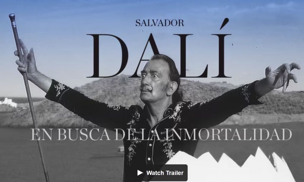 Tutto Salvador Dalí in una trilogia di documentari scaricabili da una piattaforma online