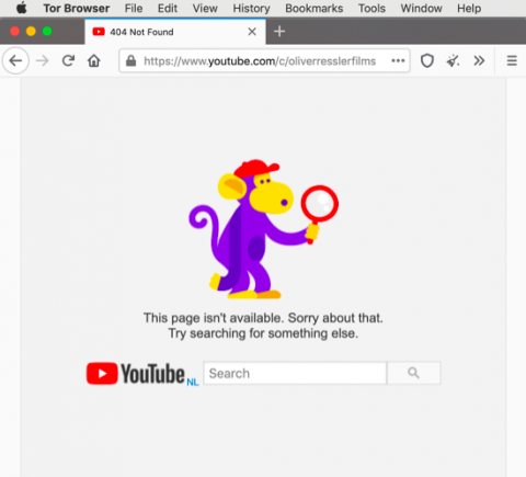 Il canale YouTube di Oliver Ressler bloccato dalla piattaforma