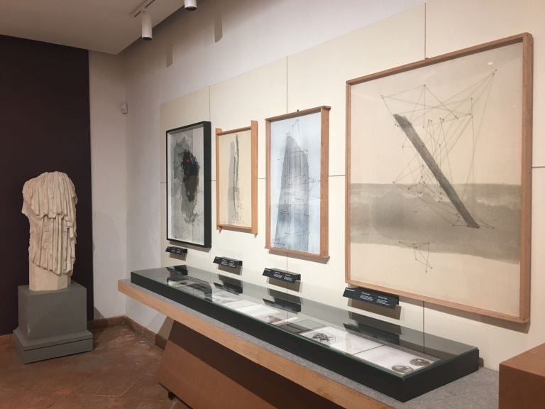 Un Atlante di arte nuova. Emilio Villa e l’Appia Antica. Exhibition view at Complesso di Capo di Bove, Roma 2021