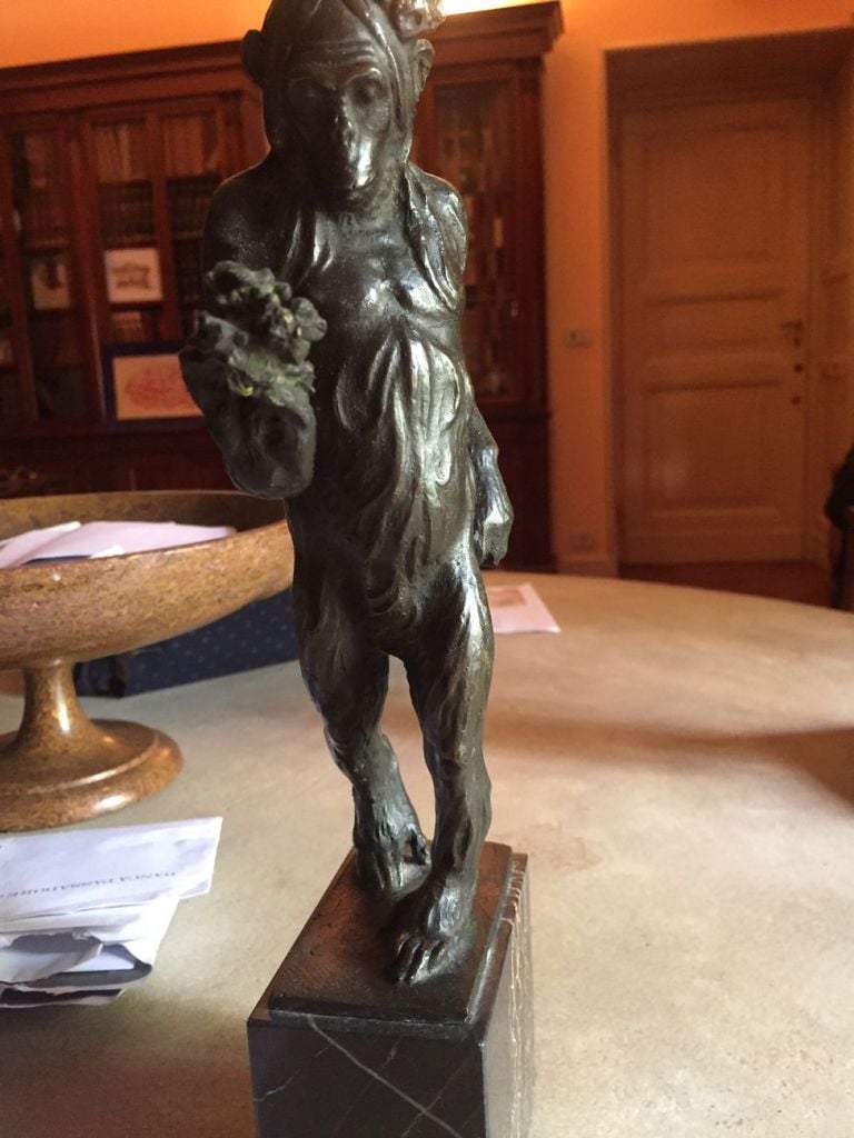 Una scultura di Fiorenzo Giannetti. Courtesy Collezione Sarno