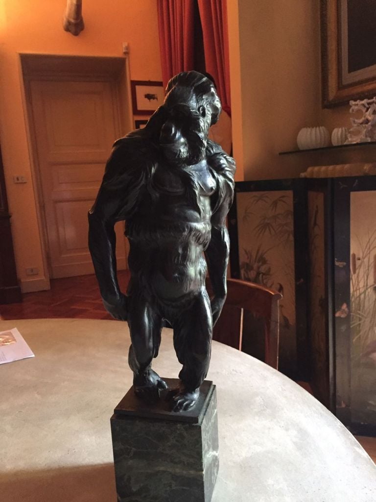 Una scultura di Fiorenzo Giannetti. Courtesy Collezione Sarno