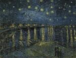 Vincent van Gogh, Notte stellata sul Rodano, 1888