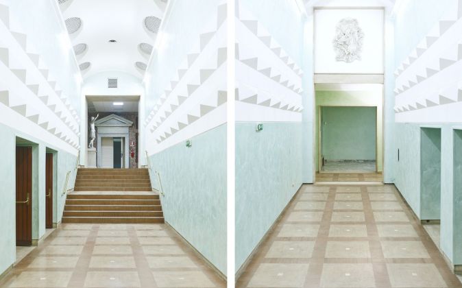 Walter Niedermayr, Spazi Con-sequenziali / Con-sequential spaces, 303/2021. Dittico 131x211 cm. Courtesy Ncontemporary Milano, Galerie Nordenhake Berlin/Stockholm © Walter Niedermayr