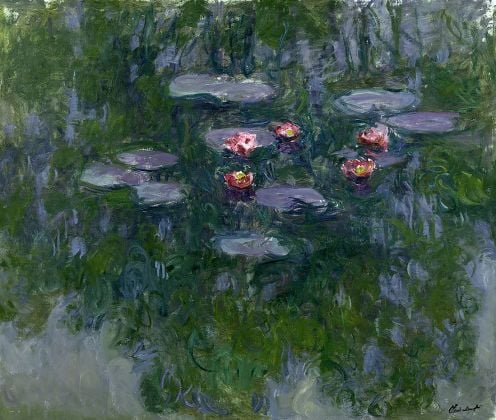Claude Monet (1840-1926) Ninfee, 1916-1919 circa Olio su tela, 130x152 cm Parigi, Musée Marmottan Monet, lascito Michel Monet, 1966 Inv. 5098 © Musée Marmottan Monet, Académie des beaux-arts, Paris