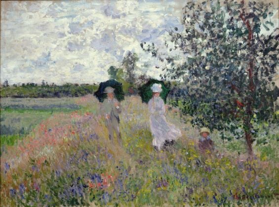 Claude Monet (1840-1926) Passeggiata vicino ad Argenteuil, 1875 Olio su tela, 61x81,4 cm Parigi, Musée Marmottan Monet, dono Nelly Sergeant-Duhem, 1985 Inv. 5332 © Musée Marmottan Monet, Académie des beaux-arts, Paris