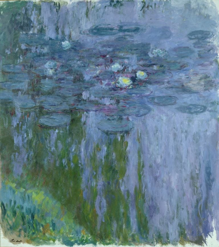 Claude Monet (1840-1926) Ninfee, 1916-1919 circa Olio su tela, 200x180 cm Parigi, Musée Marmottan Monet, lascito Michel Monet, 1966 Inv. 5119 © Musée Marmottan Monet, Académie des beaux-arts, Paris