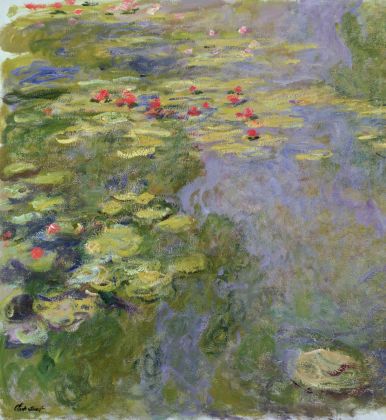 Claude Monet (1840-1926) Lo stagno delle ninfee, 1917-1919 circa Olio su tela, 130x120 cm Parigi, Musée Marmottan Monet, lascito Michel Monet, 1966 Inv. 5165 © Musée Marmottan Monet, Académie des beaux-arts, Paris